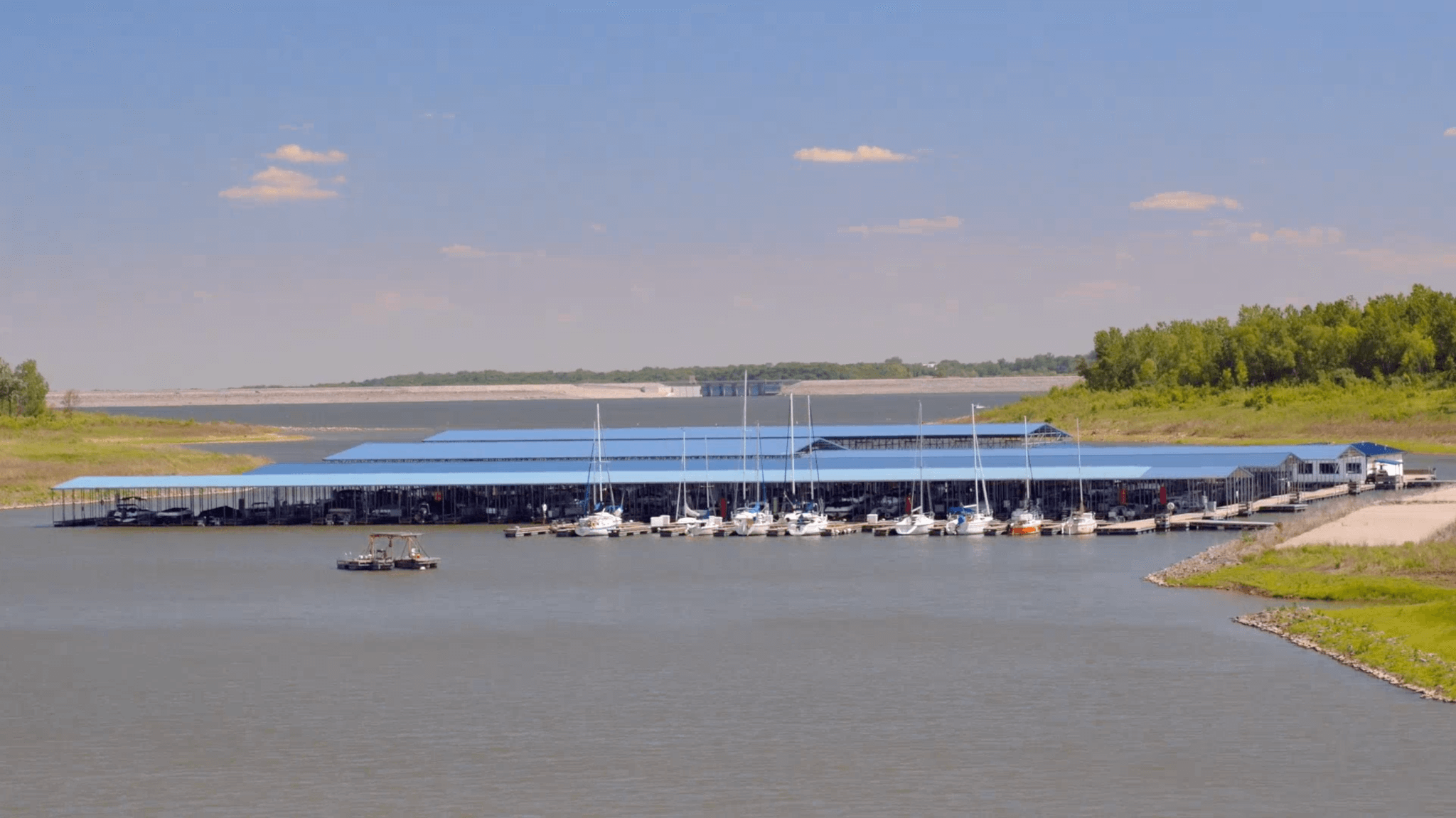 Boat Slips, Boat Dry Storage, Wet Slips For Rent | Red Rock Marina in IA